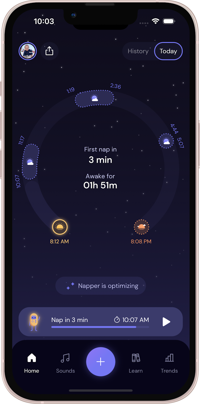 Napper mobile app