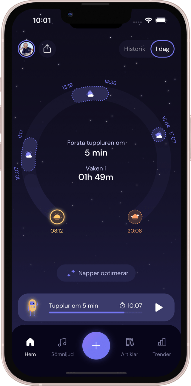 Napper mobile app