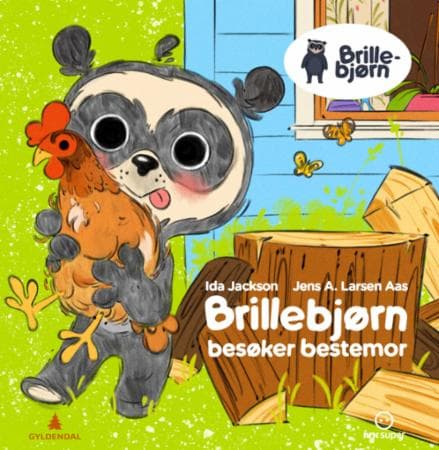Norwegian book Brillebjørn besøker bestemor